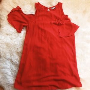 NWT Eyeshadow Orange Shift Dress
